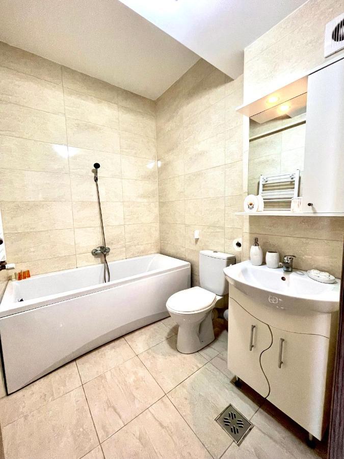 Aqua Vista Nuba - Vedere Top La Mare Si Lac - Apartament 2 Camere Summerland - Mamaia Extérieur photo