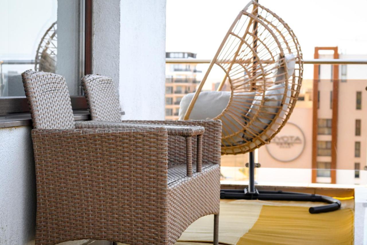 Aqua Vista Nuba - Vedere Top La Mare Si Lac - Apartament 2 Camere Summerland - Mamaia Extérieur photo