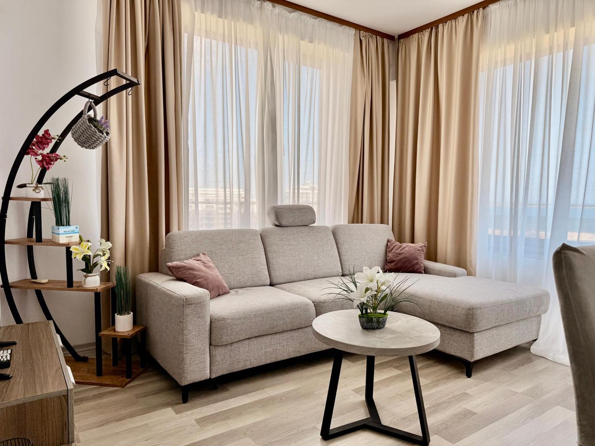Aqua Vista Nuba - Vedere Top La Mare Si Lac - Apartament 2 Camere Summerland - Mamaia Extérieur photo